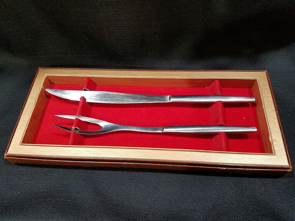 Vintage Kalmar Designs Carving Set 1960s